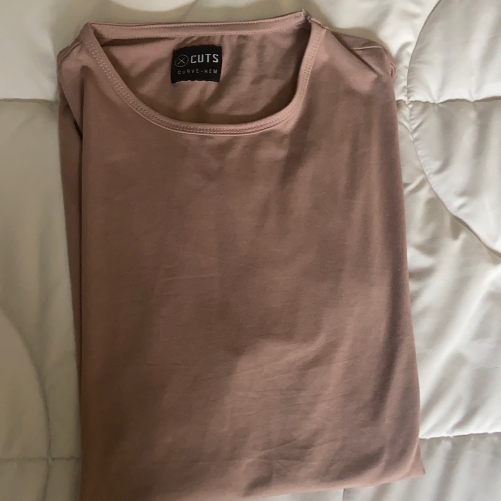 Blush pink Cuts t shirt - worn only once.